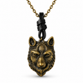 Wolf Head Pendant