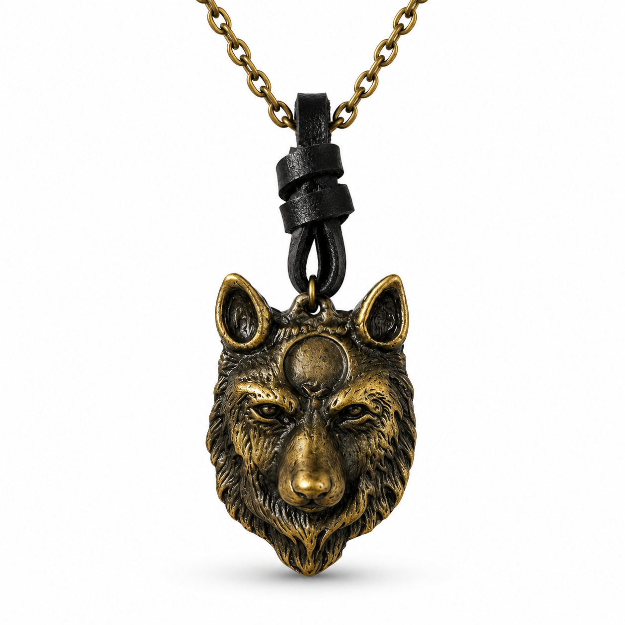 Wolf Head Pendant