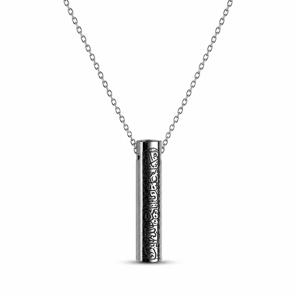 Islamic Calligraphy Cylinder Pendant