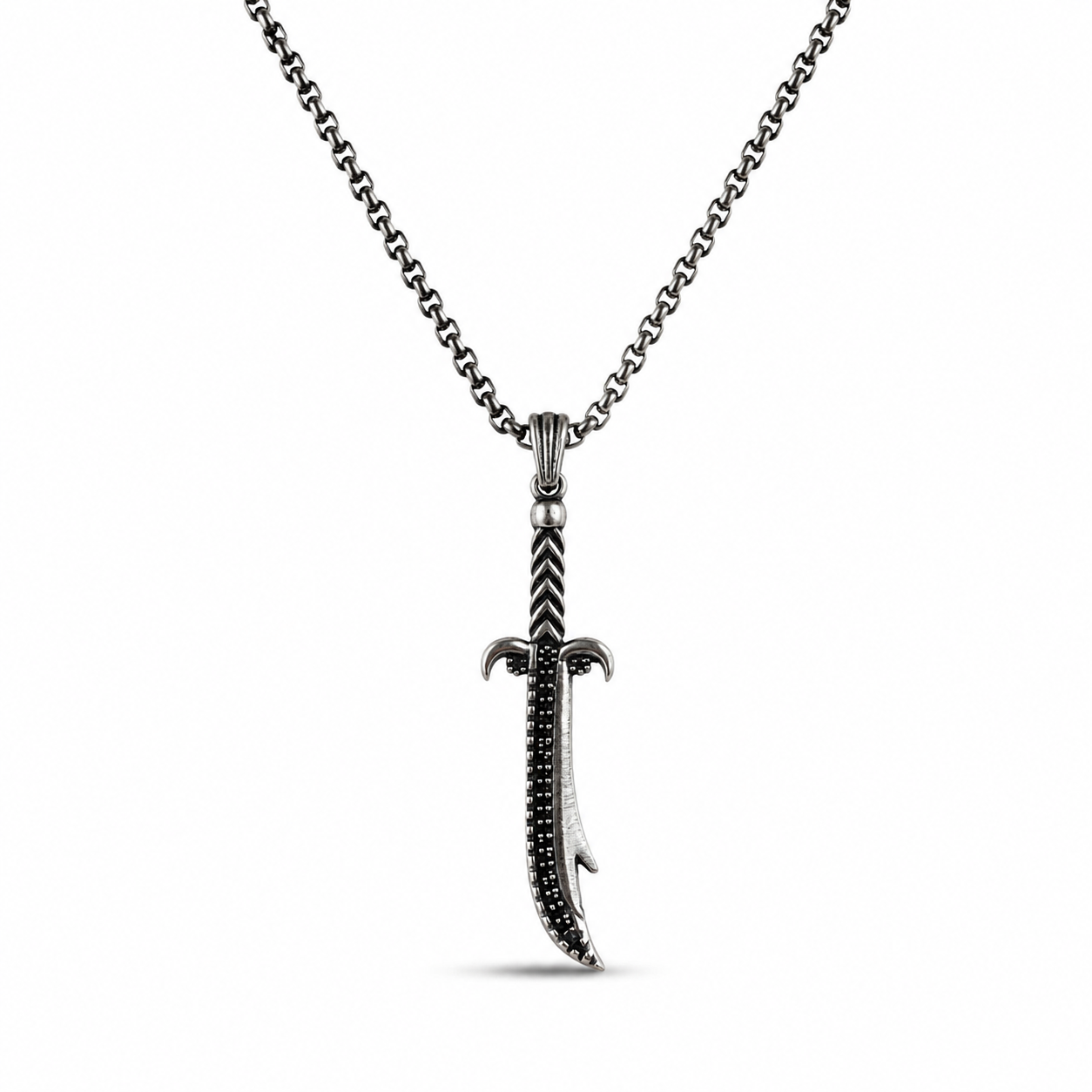 Silver Zulfiqar Pendant