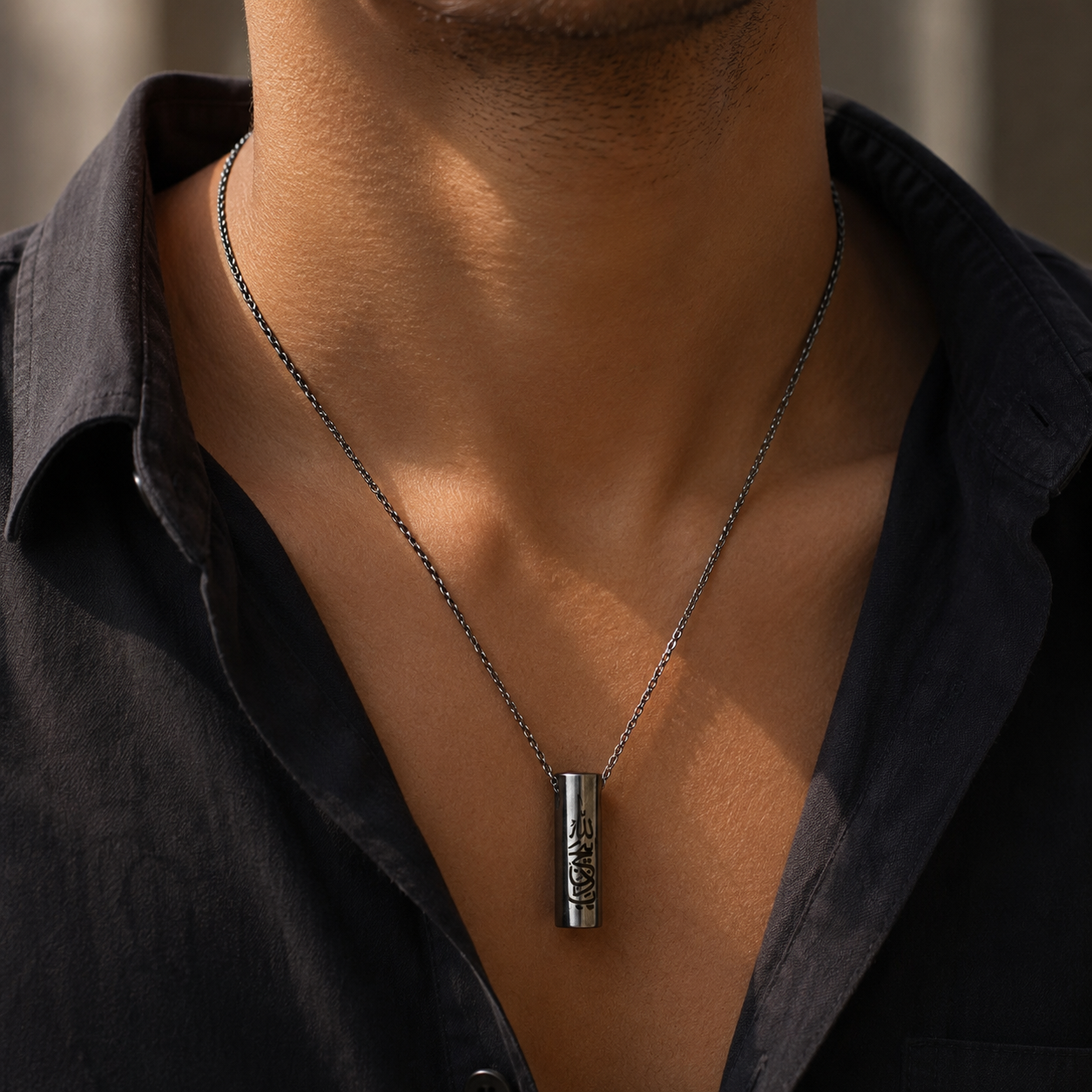 Islamic Cylinder Pendant