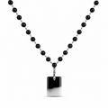 Onyx Bead Pendant