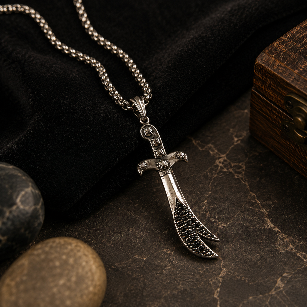 Zulfiqar with Star Guard Pendant
