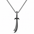 Zulfiqar Feather Blade Pendant