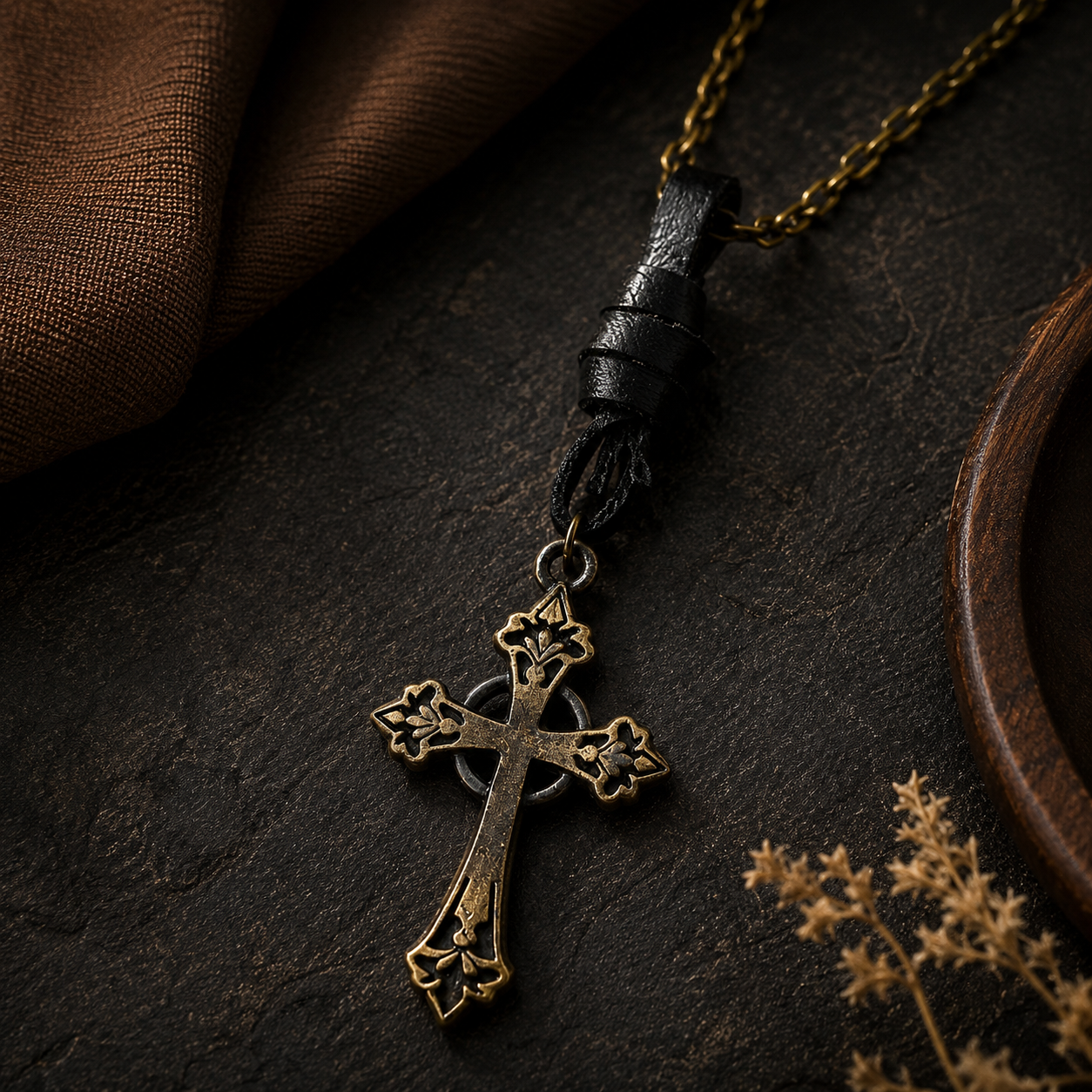 Gothic Cross Pendant